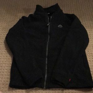 Kids black K-Way fleece